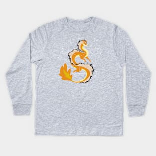 Livs pentagram dragon Kids Long Sleeve T-Shirt